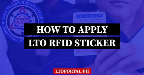 how to get rfid sticker|how to replace rfid sticker.